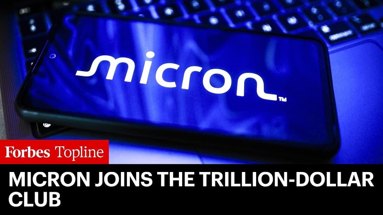 Micron Joins The Trillion-Dollar Club After Surging 18% Tuesday