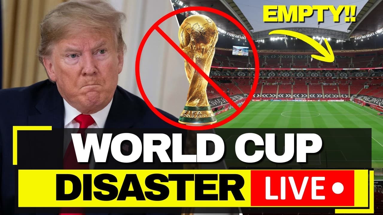 World Cup COLLAPSE on Camera - Hotels Empty, FIFA Cancels Rooms, Fans Missing, USA in Crisis