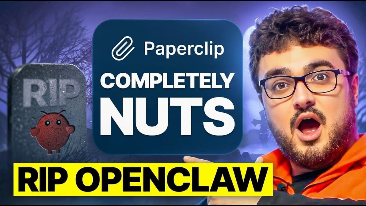 Paperclip + Claude Code Just KILLED OpenClaw (IT'S OVER)