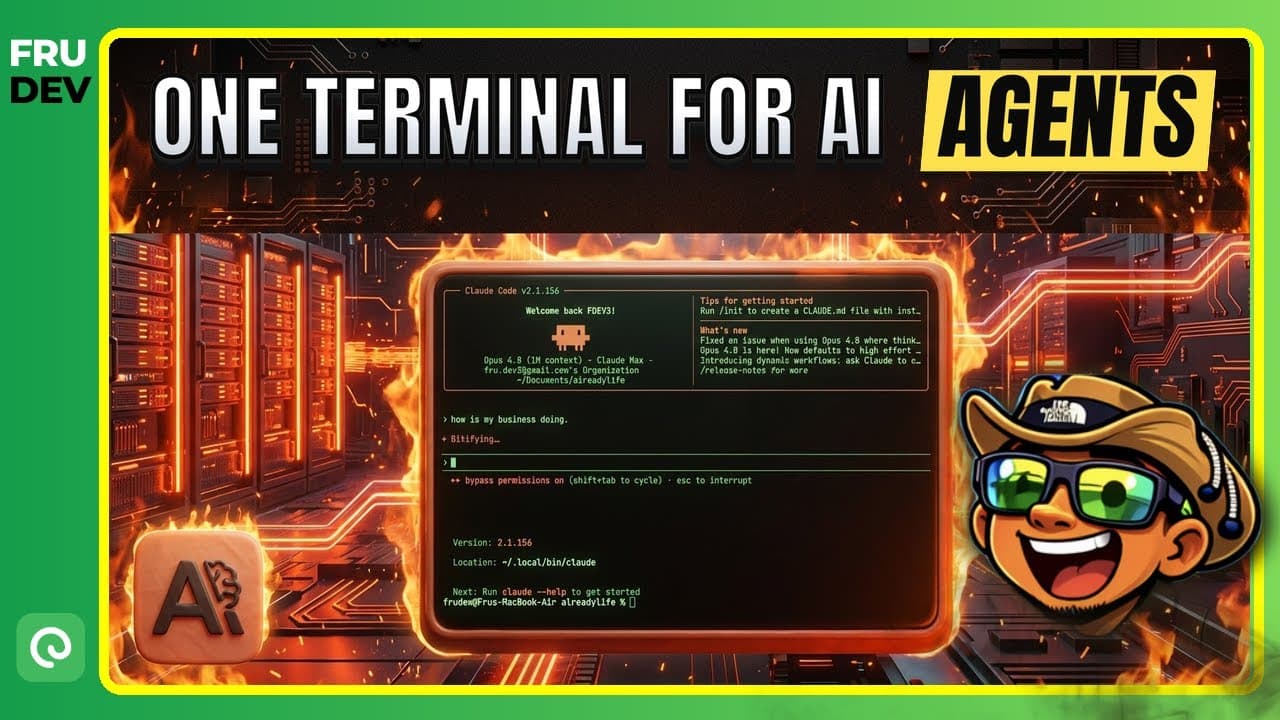 AI Agent Terminal Comparison 🚀 Tmux vs Cmux vs Herdr vs Paneflow