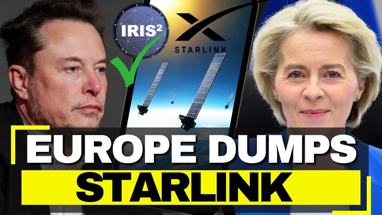 EU Launches €10.5B Satellite System - Replaces Musk's Starlink, 290 Satellites by 2030