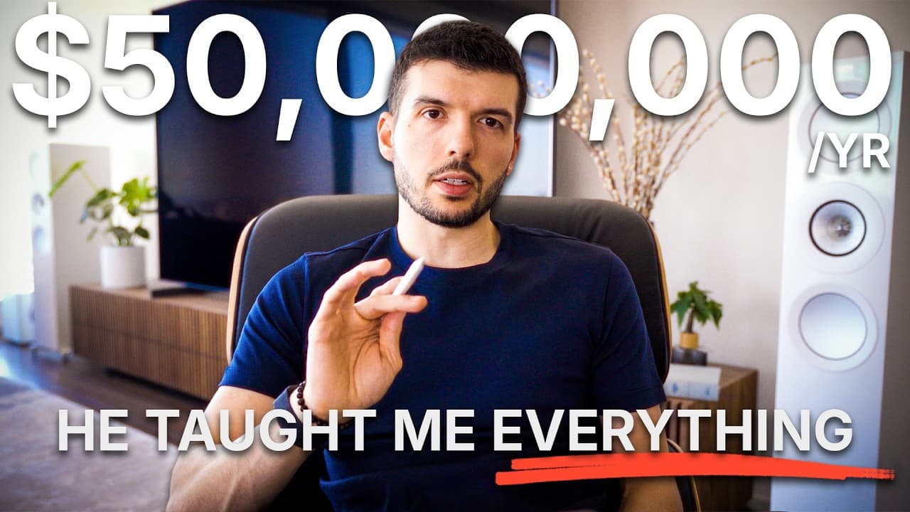 He made $50M in 2025, copy his strategy for 2026