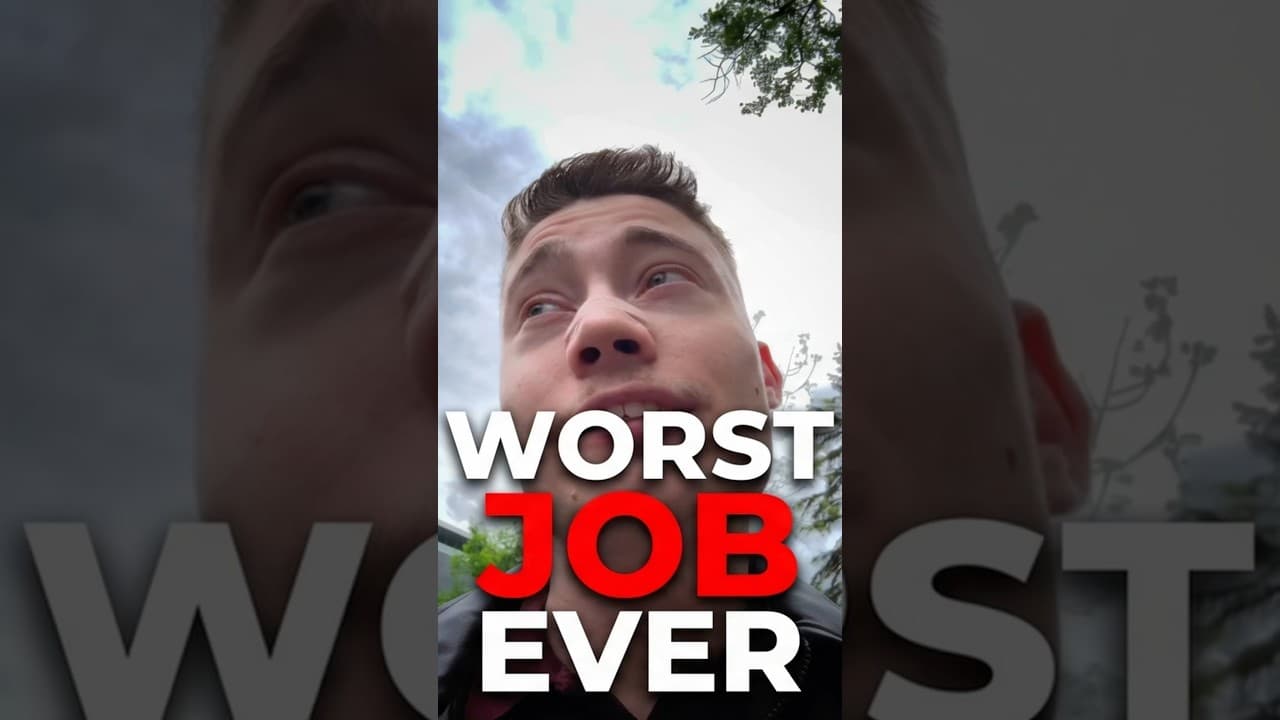Never choose this job!