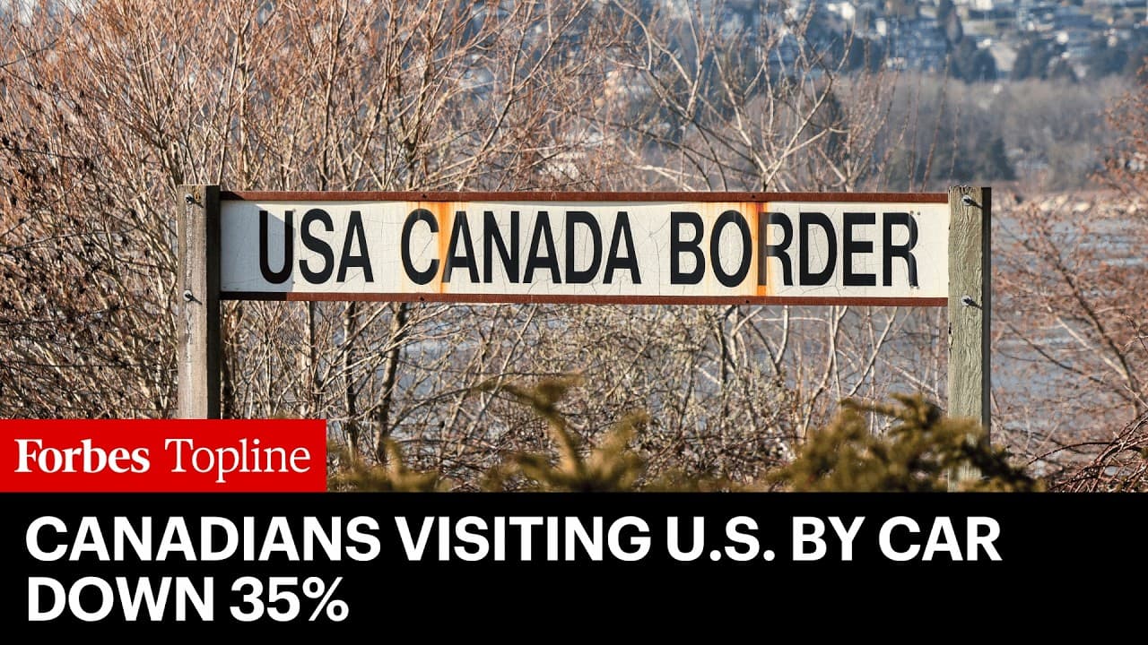 Canadians Visiting U.S. By Car Down 35% In 2 Years