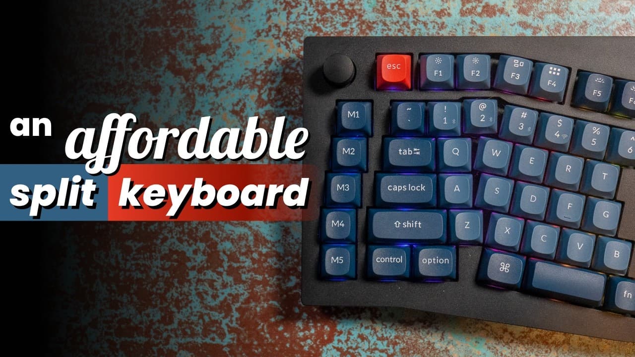 The V10 Max: A customizable split keyboard that doesn't break the bank.