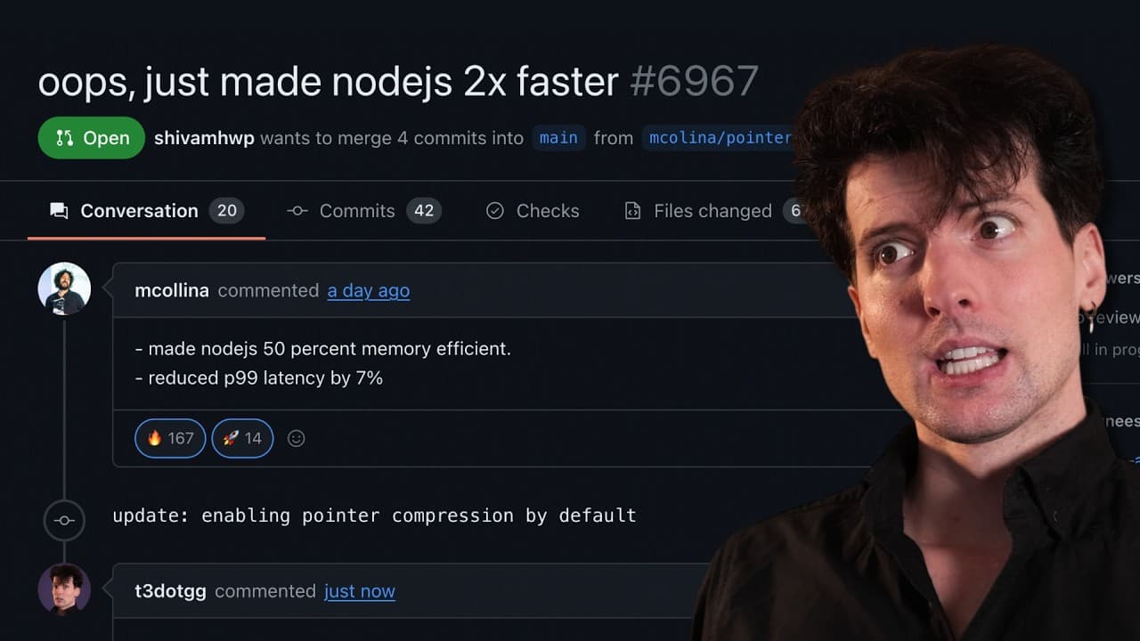 They cut Node.js Memory in half 👀