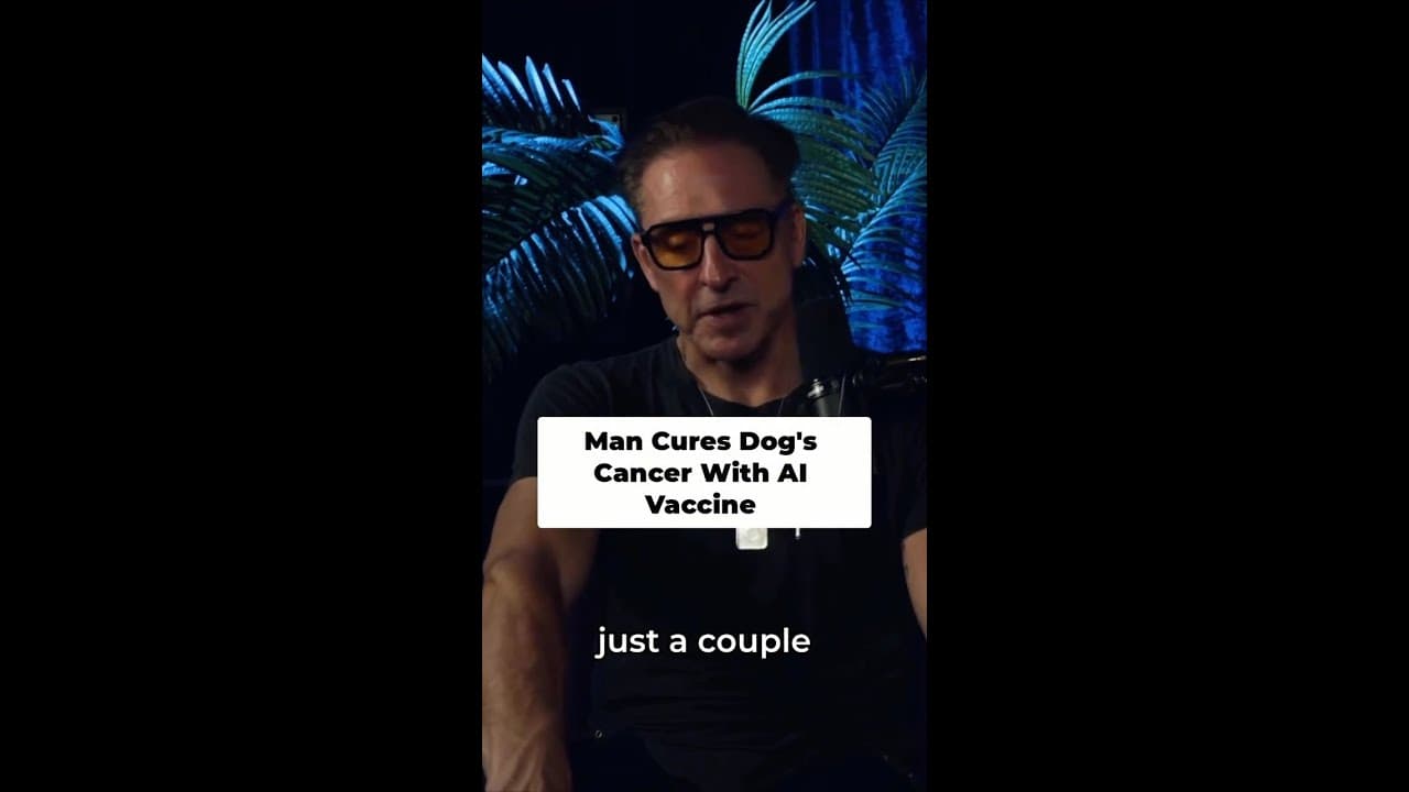 Man Cures Dog's Cancer with AI Vaccine