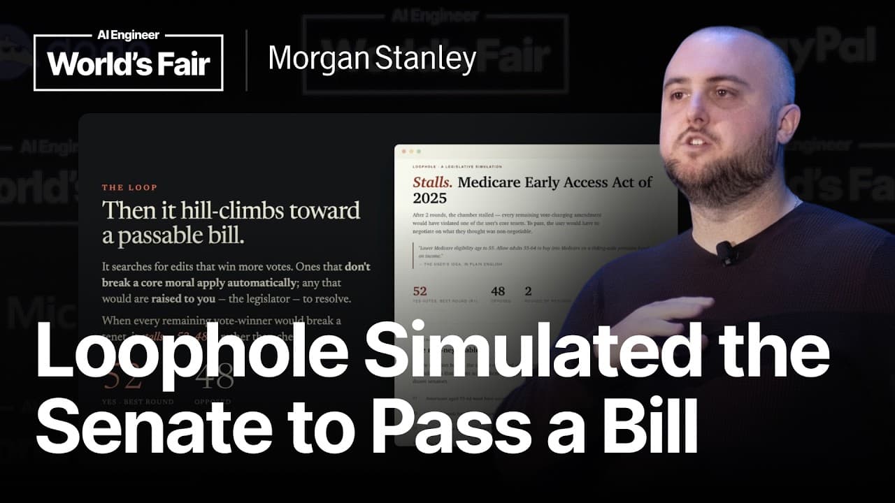 Loophole: Adversarial Agents To Stress Test Your Morality — Brendan Rappazzo, Morgan Stanley