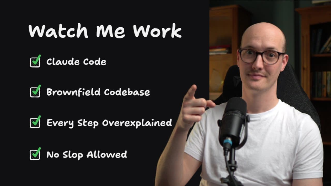 Building a REAL feature with Claude Code: every step explained