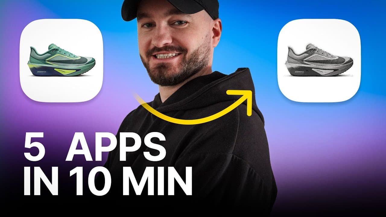 Creating 5 Creative Apps With AI in Just 10 Minutes