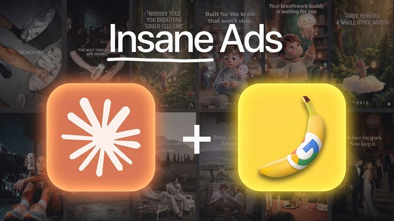 Claude + Nano Banana 2 = Insane $10,000 Ads