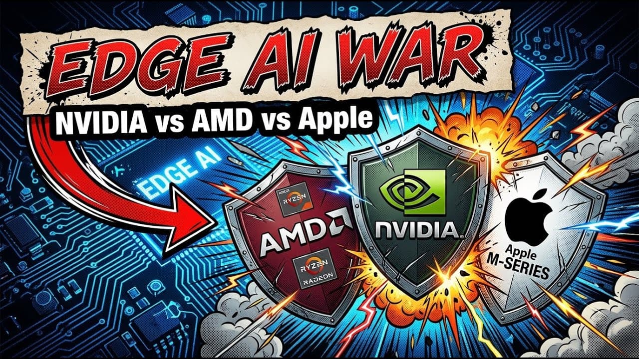 2026 AI Workstation Three-Way Battle: NVIDIA vs AMD vs Apple Edge AI Showdown