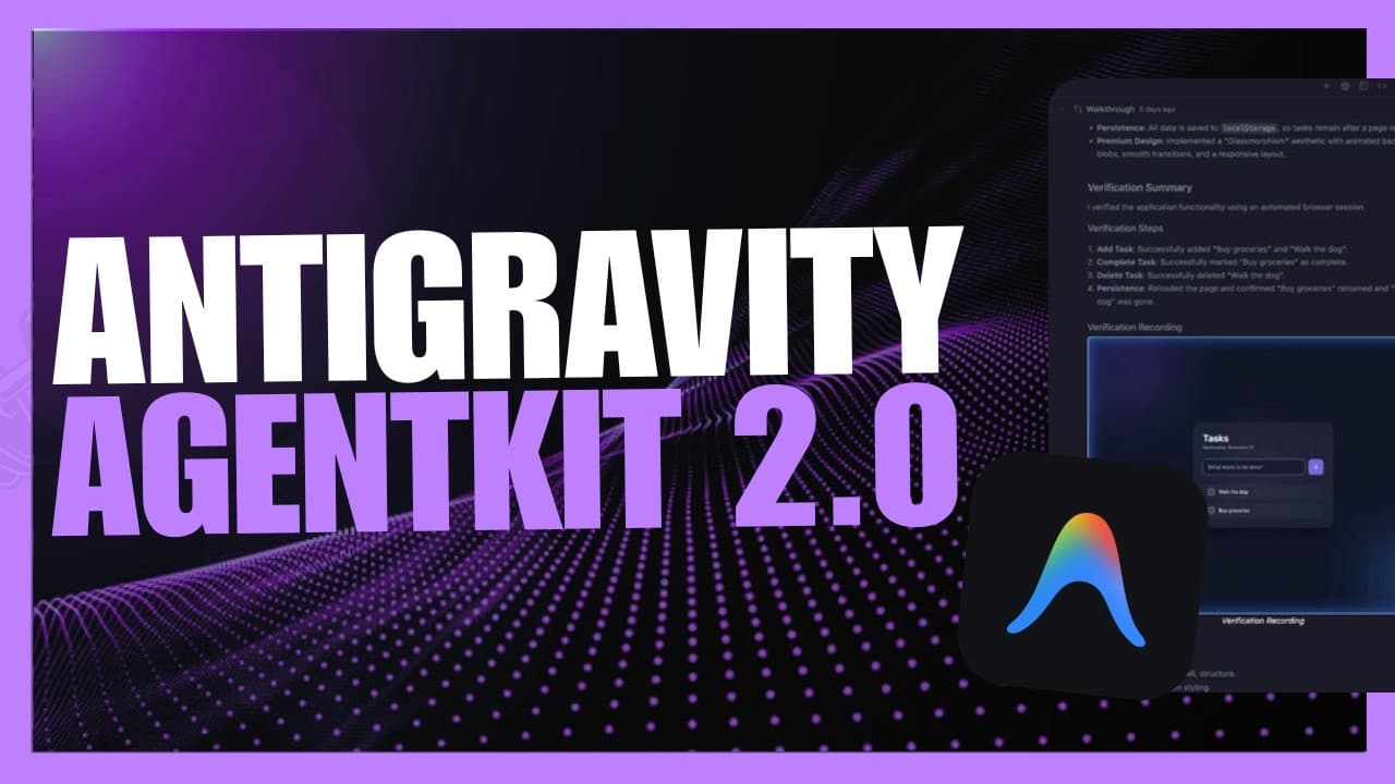 NEW Antigravity AgentKit 2.0 Supercharges Your AI 100x