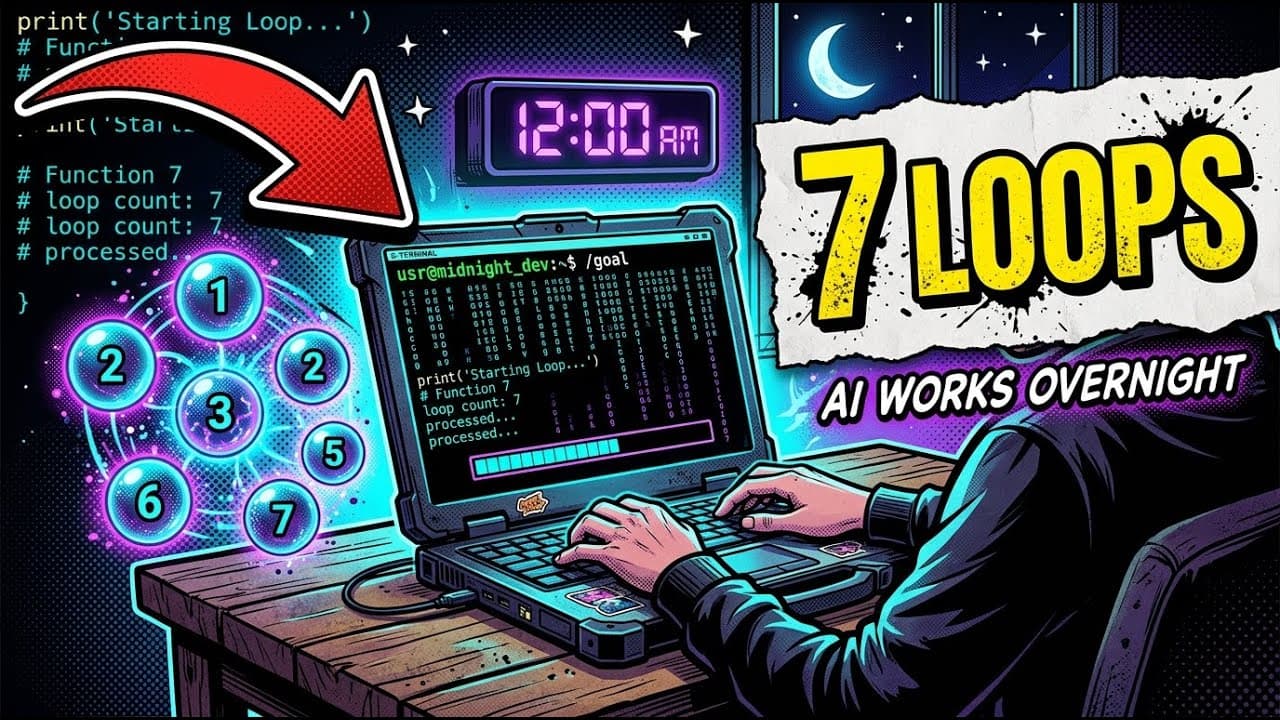 7 AI Coding Loops: Make Your Agent Work Overnight