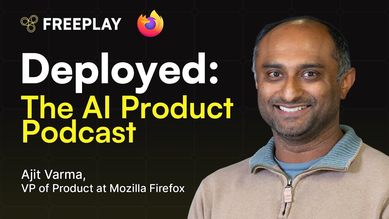 Privacy, AI & The Future of the Browser: A Conversation with Firefox Product Lead Ajit Varma