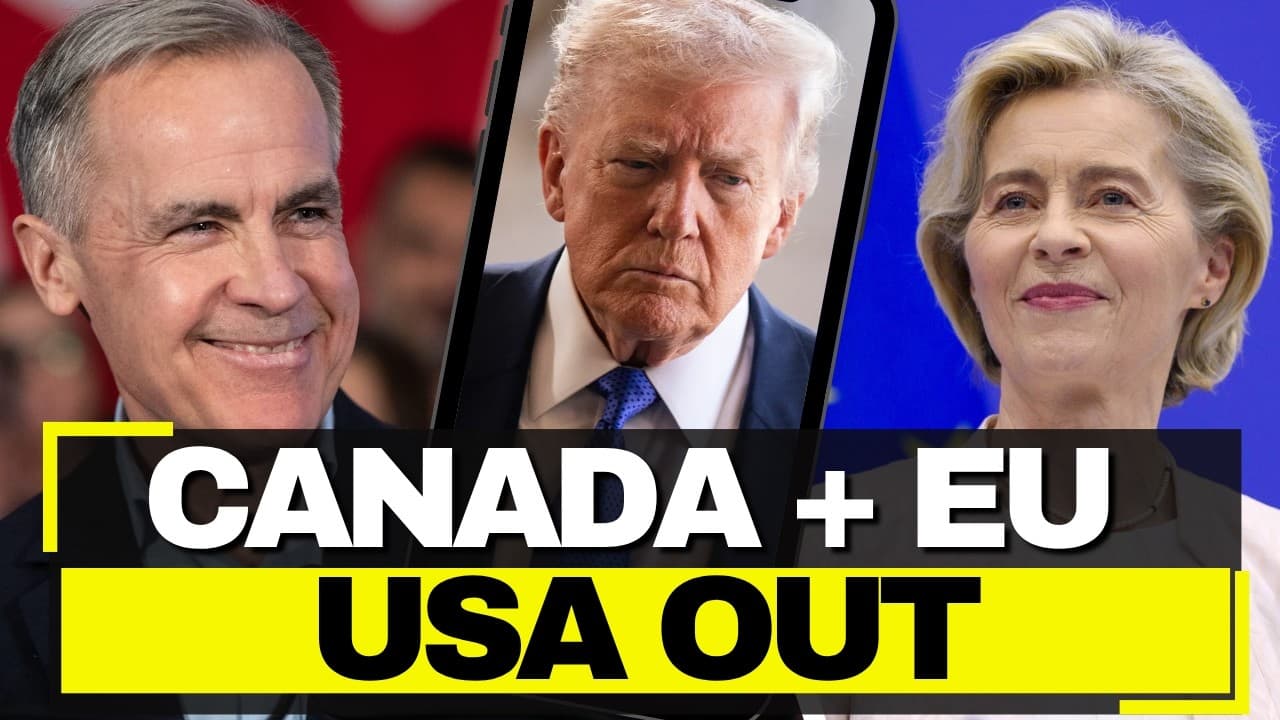 Europe and Canada TURN On USA - 89% Reject America, Trust HALVED, Alliance OVER