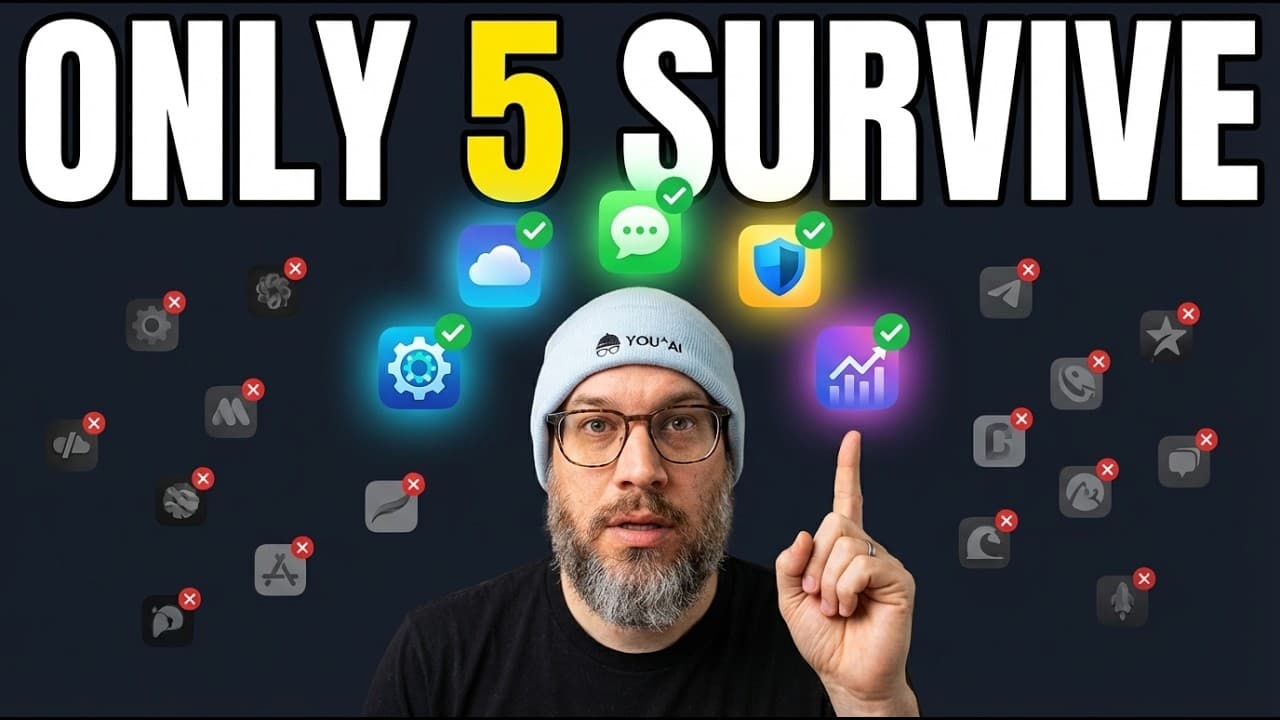 There Are Only 5 Safe Places to Build in AI Right Now. Are You in One?