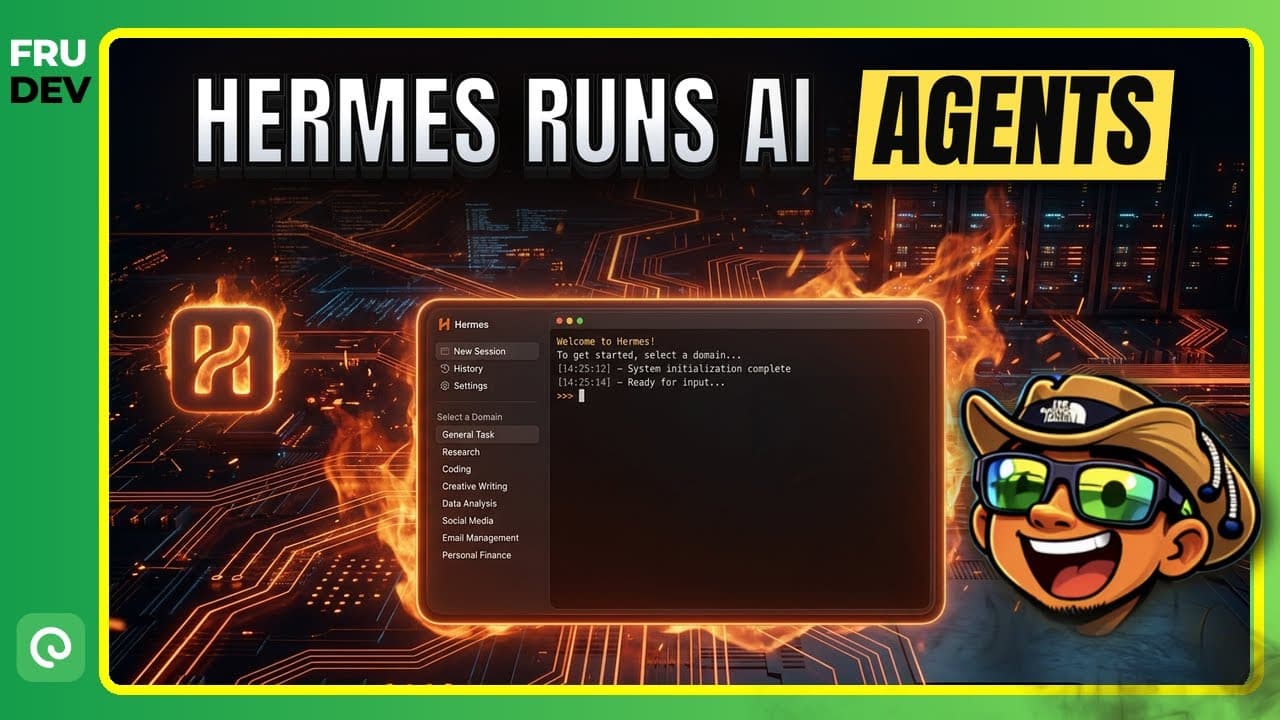 🤖 Hermes AI Desktop App UI Is INSANE 🤯🤯🤯 | Self-Operating AI Agents Working Autonomously??? DEMO
