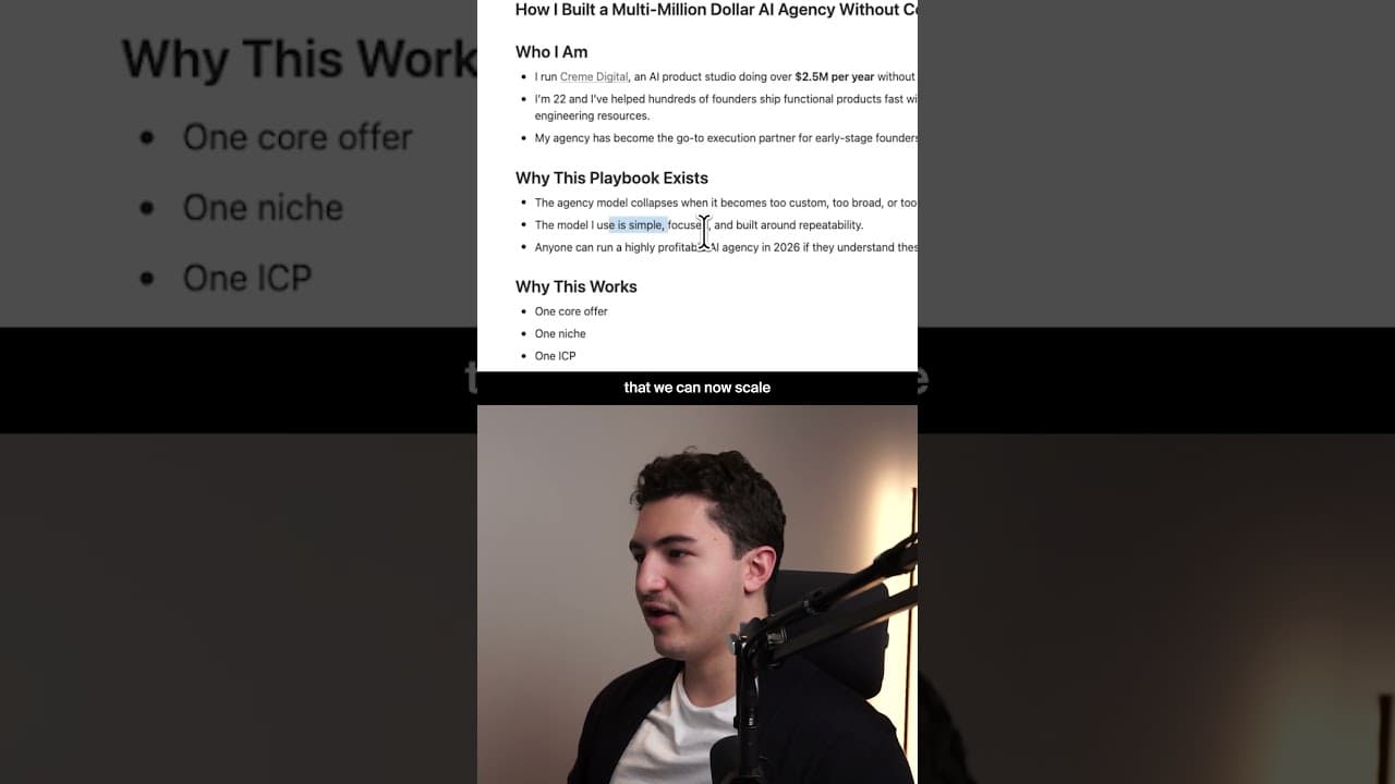 Common mistakes Agency owners do. #buildinpublic #coding #entrepreneurship #influenceragency