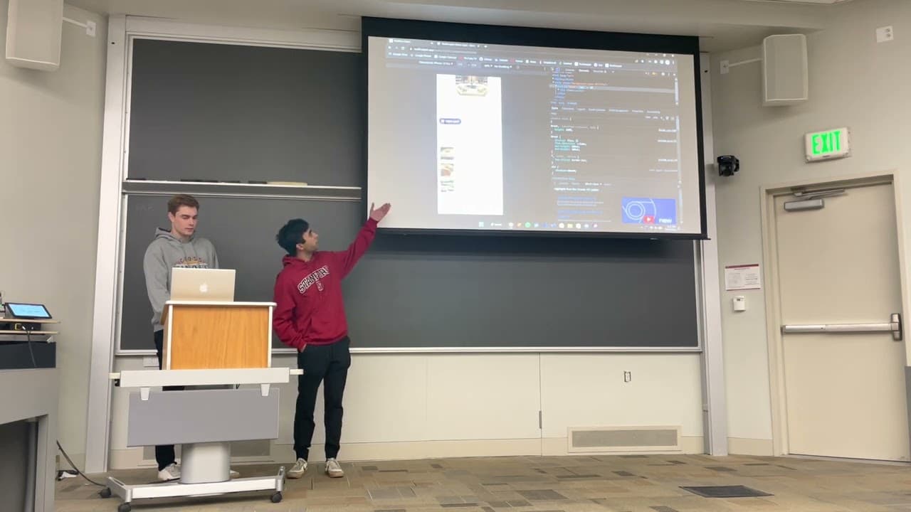 Connor Hogan and Varun Tandon present Rockhopper | Demo Day, Fall 2022