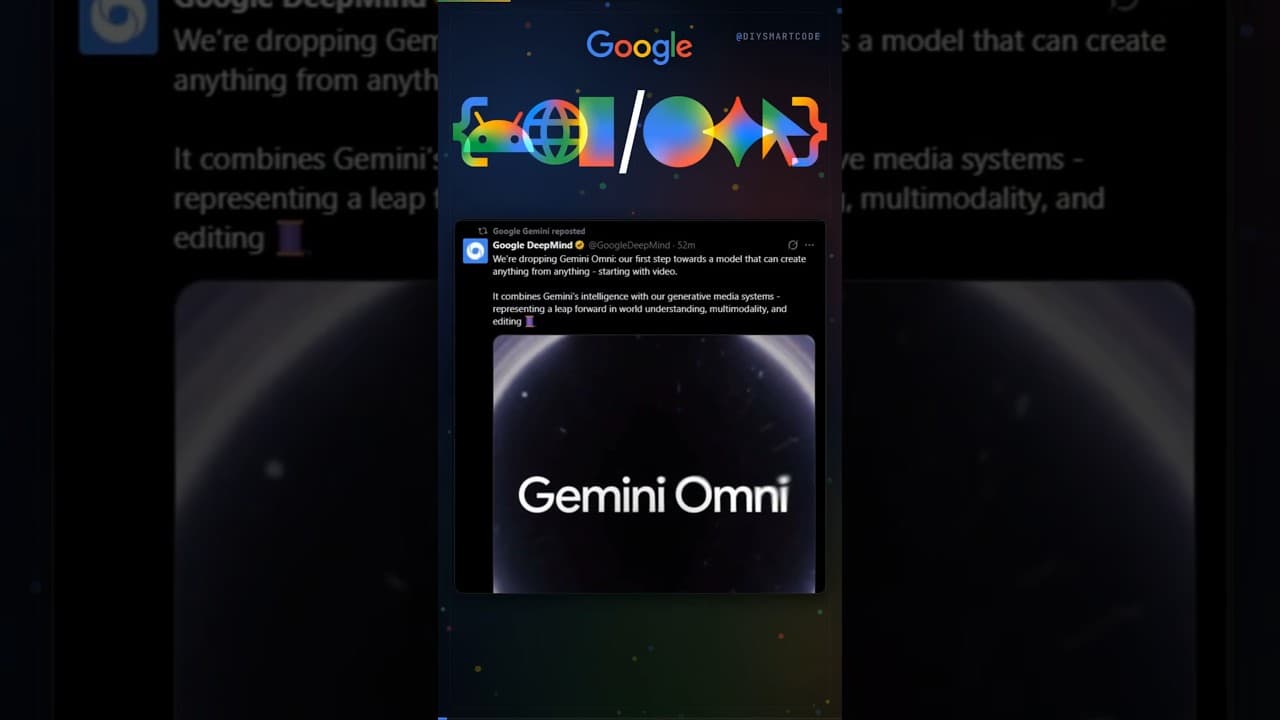 Google I/O 2026 - What Can Gemini Omni Flash Do? (Good Bye Veo 3.1!)