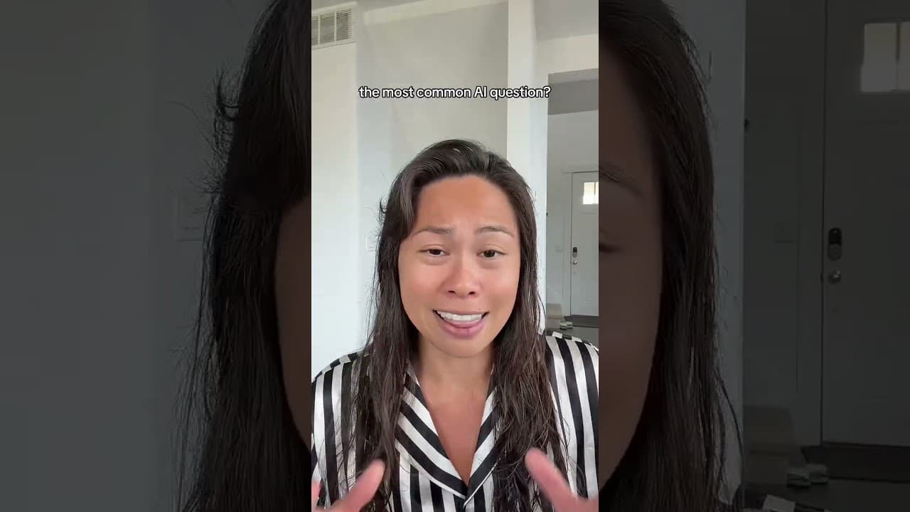 The most common AI question I get (you're not behind)