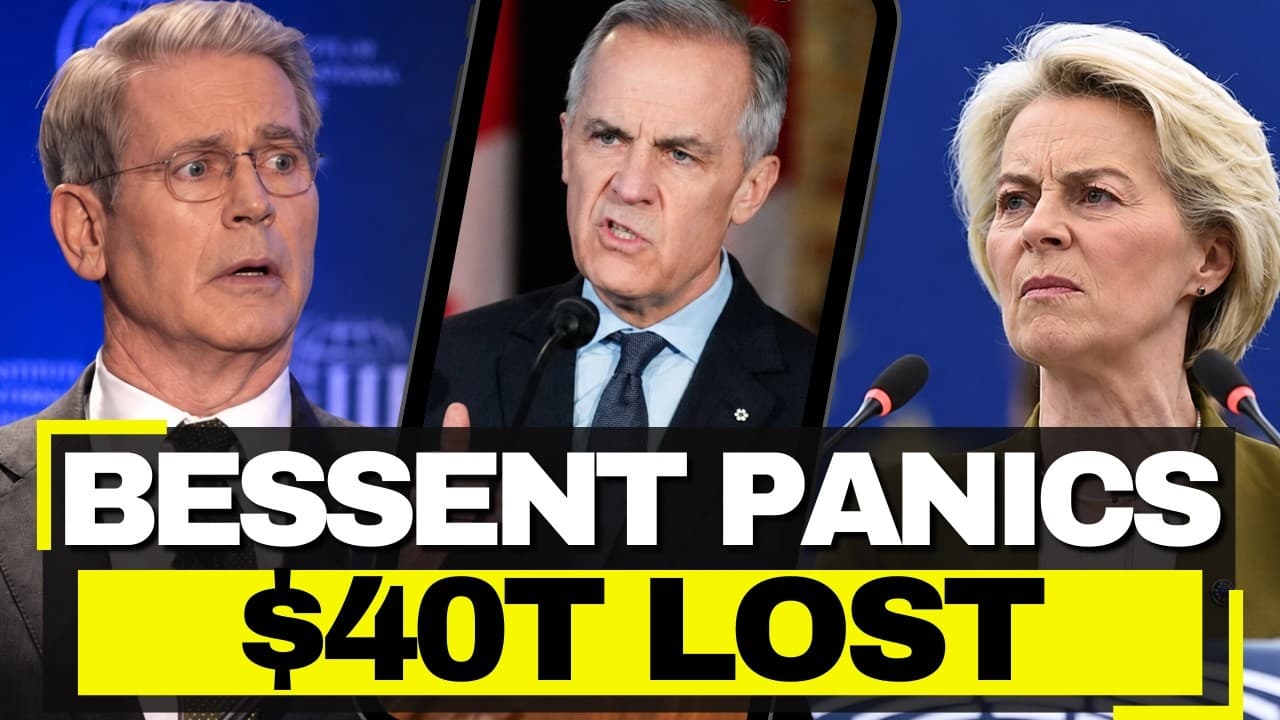 USA BEGS Allies to Keep Buying Treasuries at $40 TRILLION - All Say NO, Caught on Camera