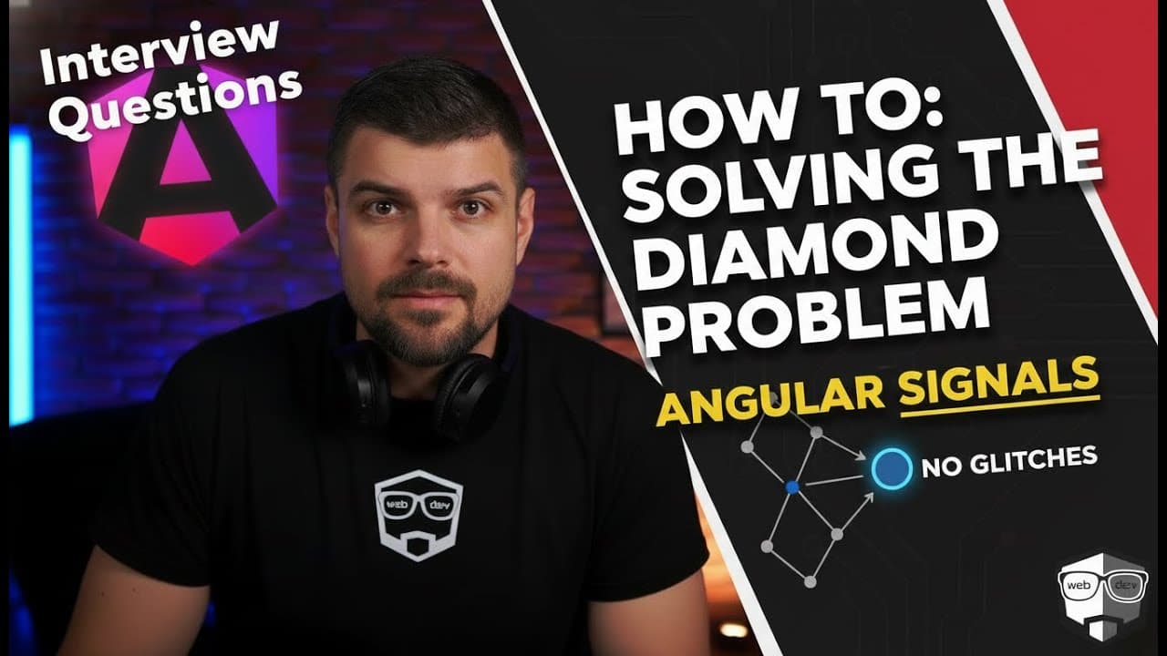 Angular Interview Question: Solve the Diamond Problem