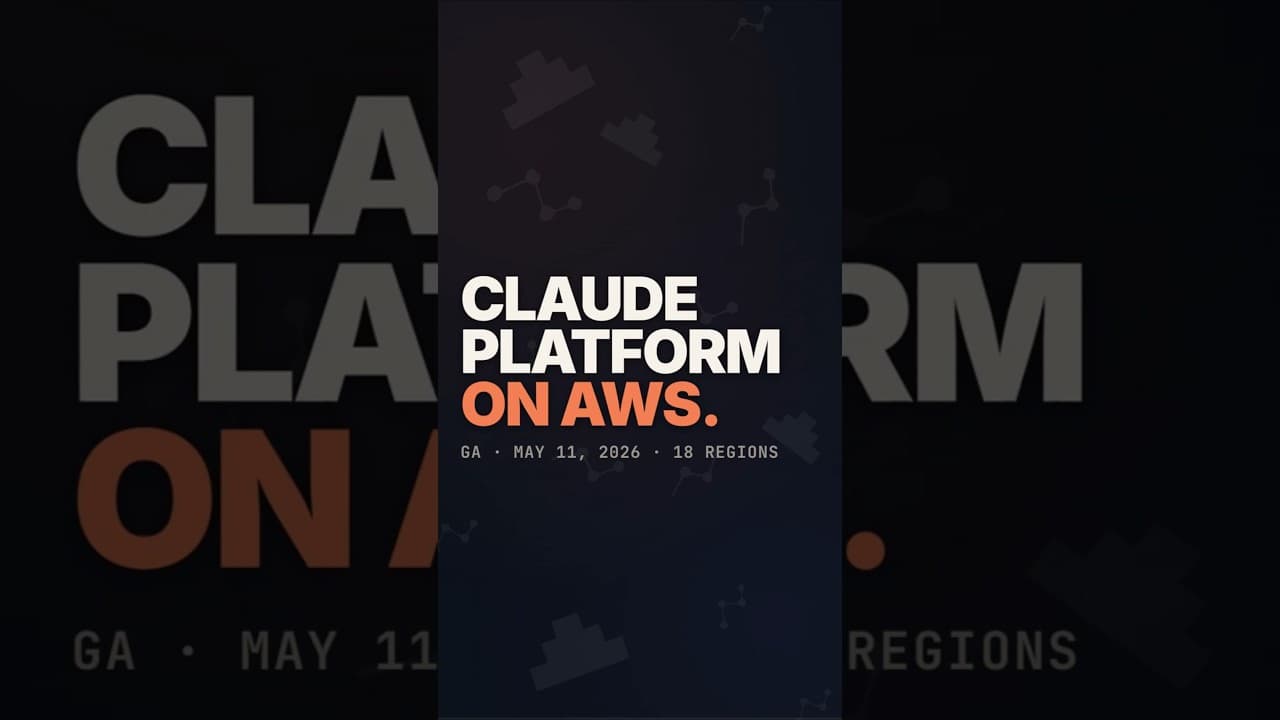 Anthropic just shifted the entire AWS landscape #ai #aws #trending