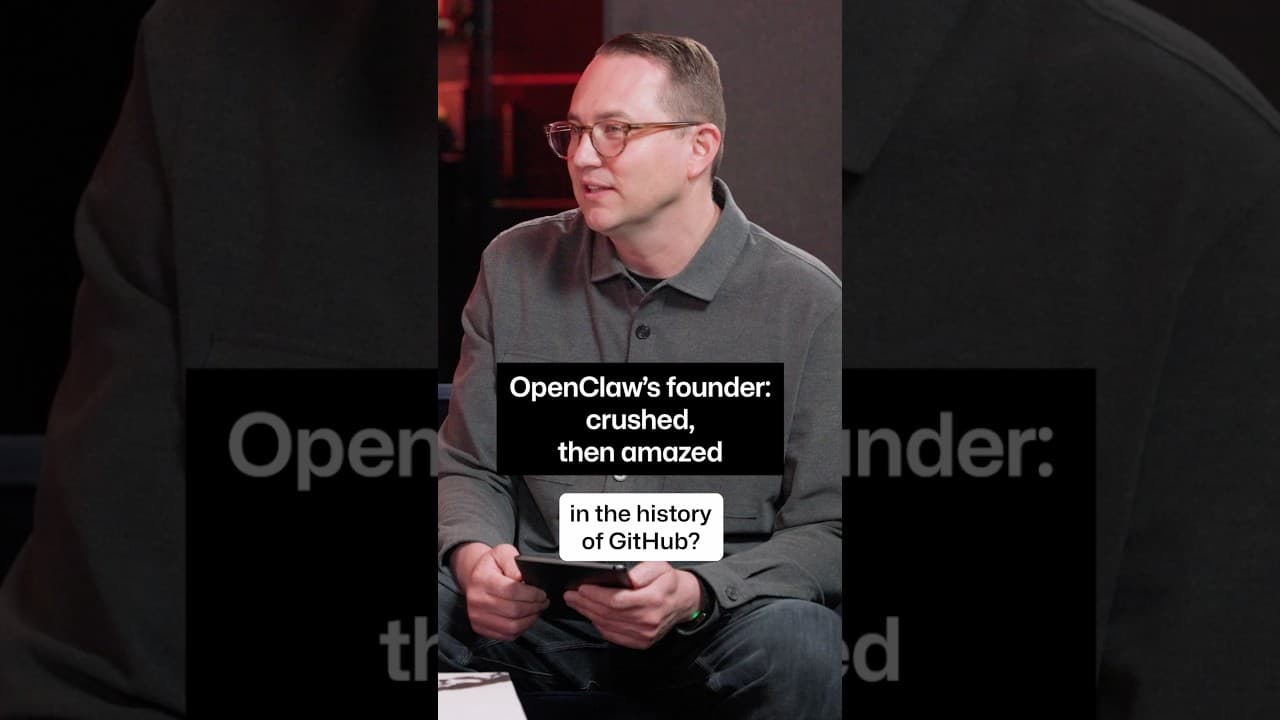 What's it like to be a maintainer of OpenClaw, the fastest growing project in GitHub history? 🦞