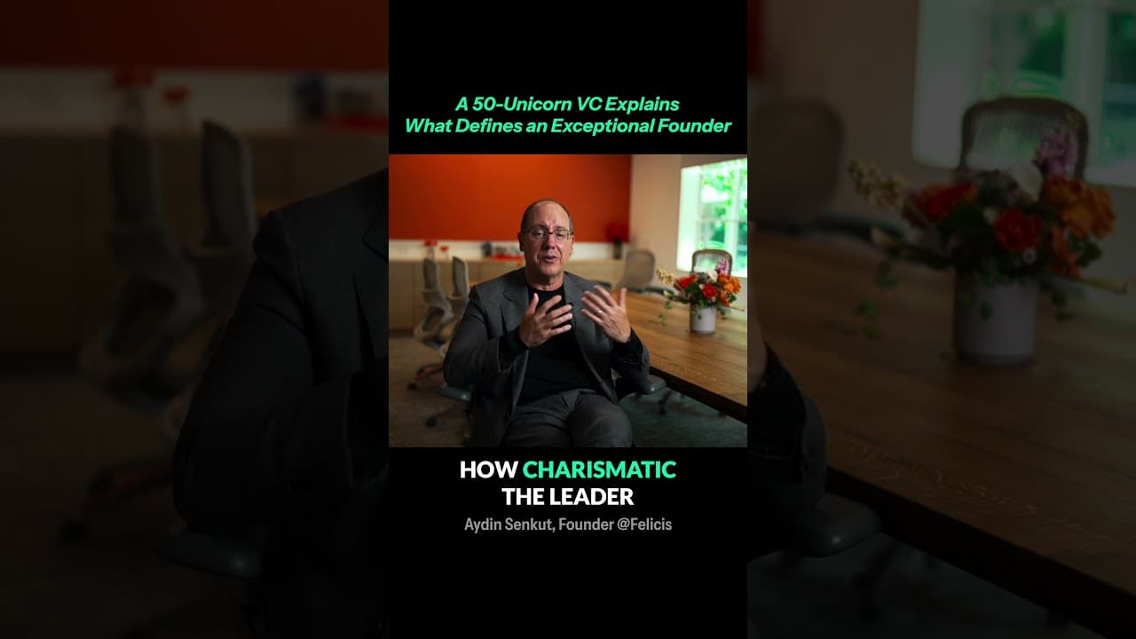 A 50-Unicorn VC Explains What Defines an Exceptional Founder