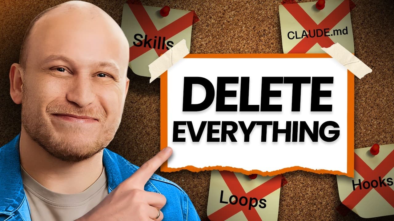 The REAL Reason The Creator of Claude Code Told You To Delete Everything