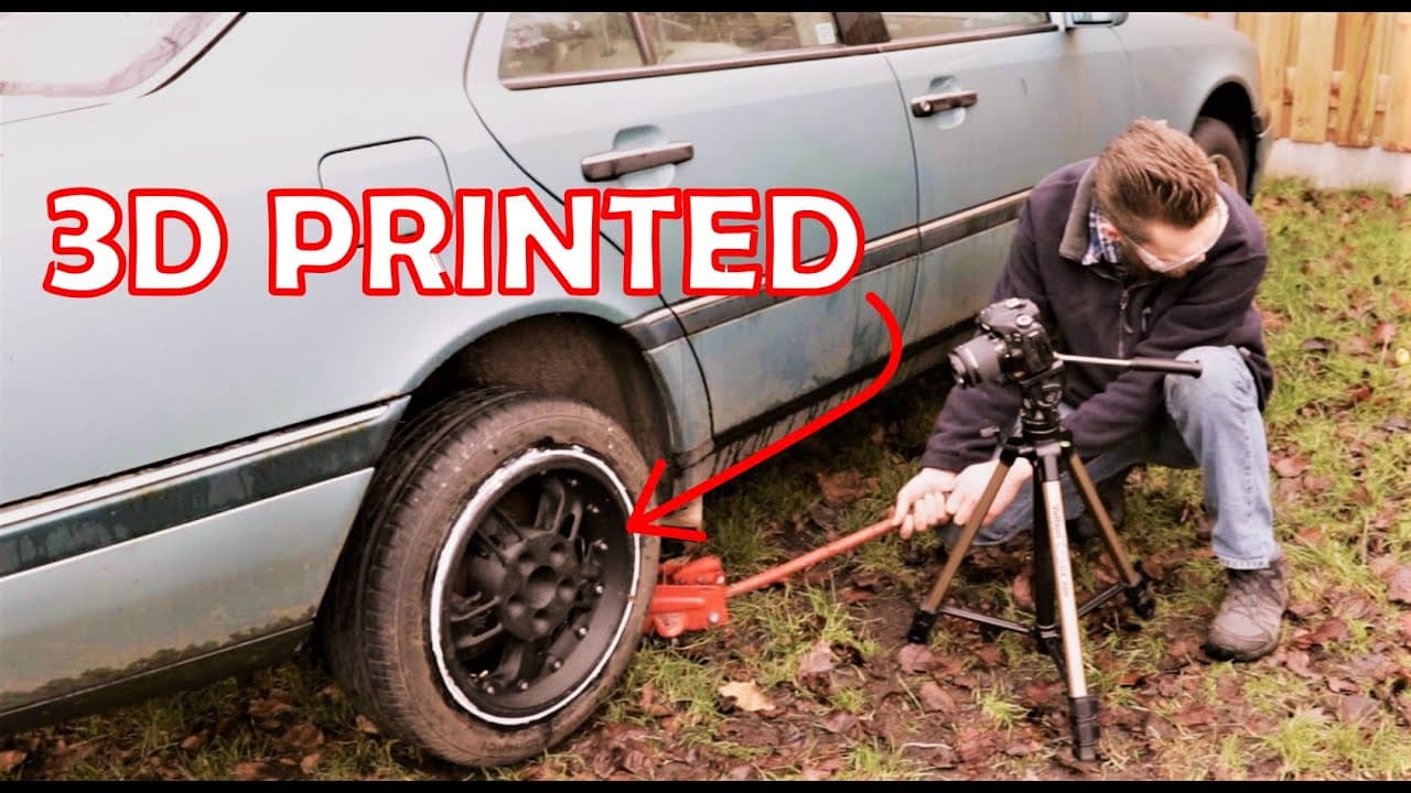 Will this 3D Printed rim hold the WEIGHT of a MERCEDES?
