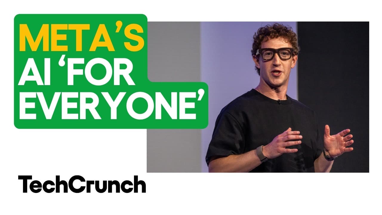 Does Mark Zuckerberg really believe AI is 'for everyone'? | Equity Podcast