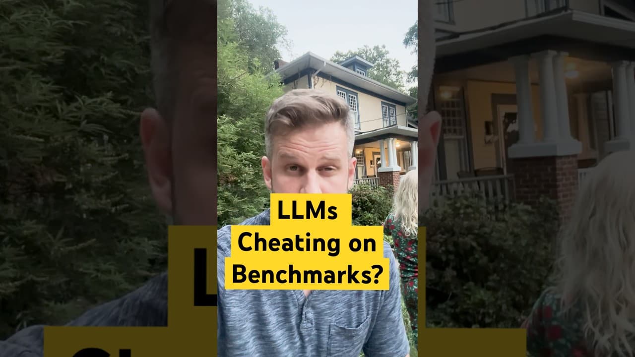 LLMs cheating on benchmarks?