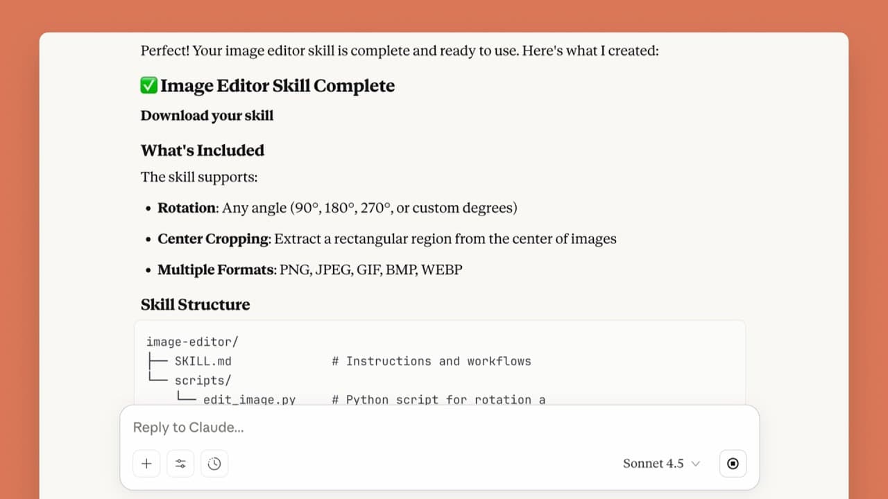 Creating custom Skills with Claude
