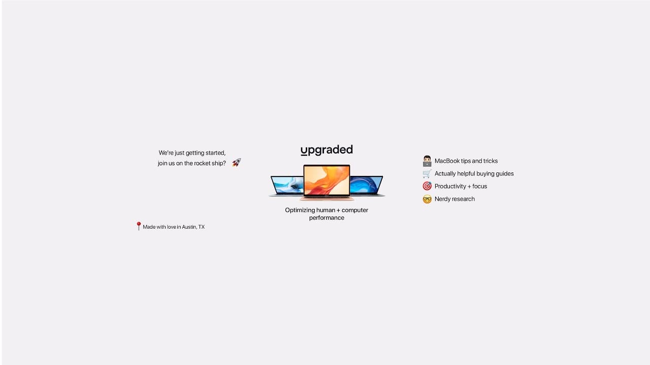 The Upgraded Story