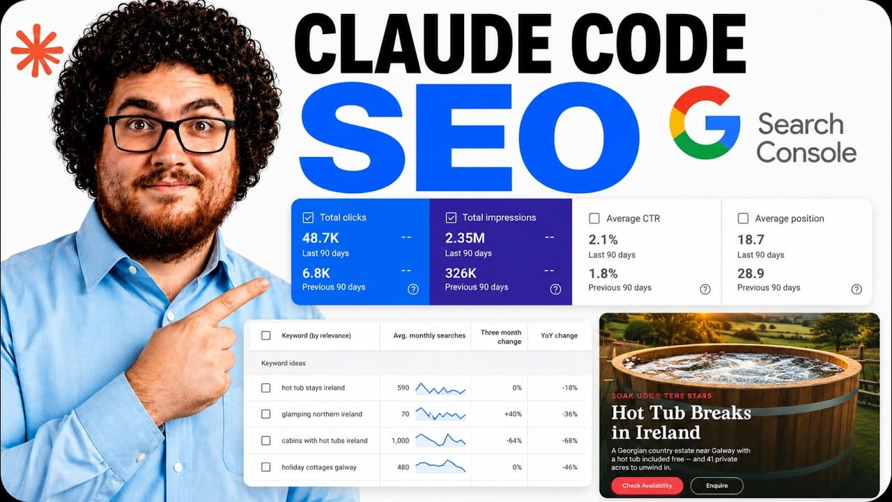 Claude Code SEO: Find UNLIMITED Keywords FOR FREE (steal this)