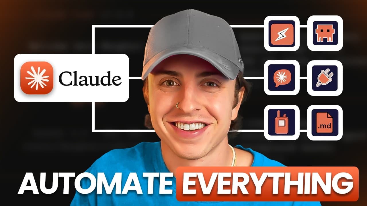 ⁠6 EASY Steps to Automate 99% of Your Work With Claude