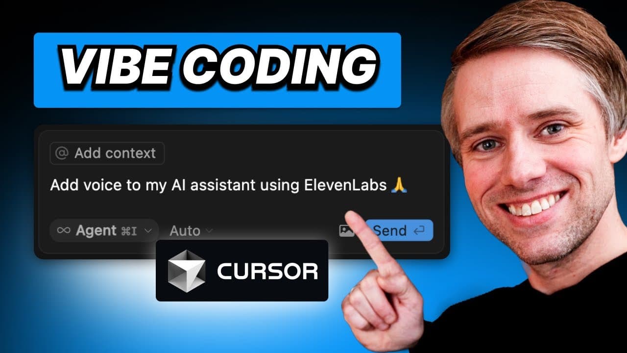 How to Vibe Code a Voice AI Agent Dashboard with Cursor + LangChain + ElevenLabs