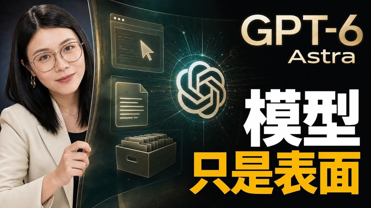 GPT-6发布的，真只是一个模型吗？Astra深度解读，4大变化一次讲清 ｜AGI时代
