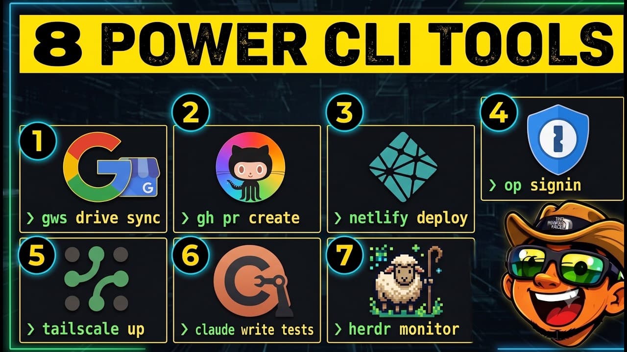 8 CLI Tools I Use Every Single Day 🔥🔥🔥🔥 in 2026 | Prevail.sh