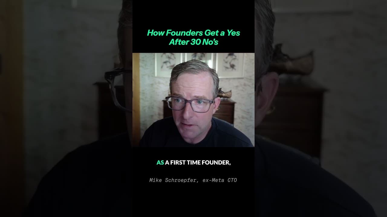 How Founders Gets a Yes After 30 No's