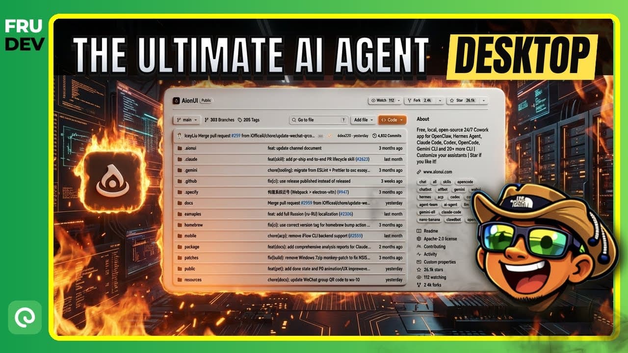 Aion UI Demo: Is This the Ultimate AI Agent Desktop? 🤖