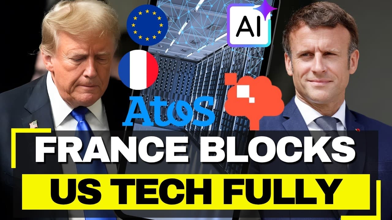 France BLOCKS America - Nationalizes Supercomputer Maker, €404M to Block American Buyers