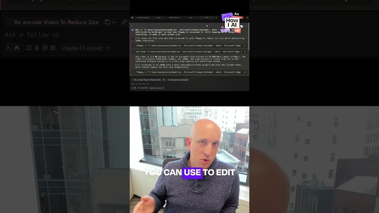 File manipulation is a powerful AI capability