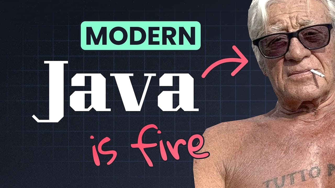 Modern Java is pretty cool and you can't avoid it anymore...