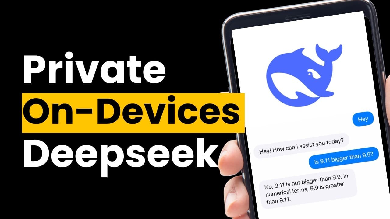 The ONLY way to run your own Deepseek on mobile...
