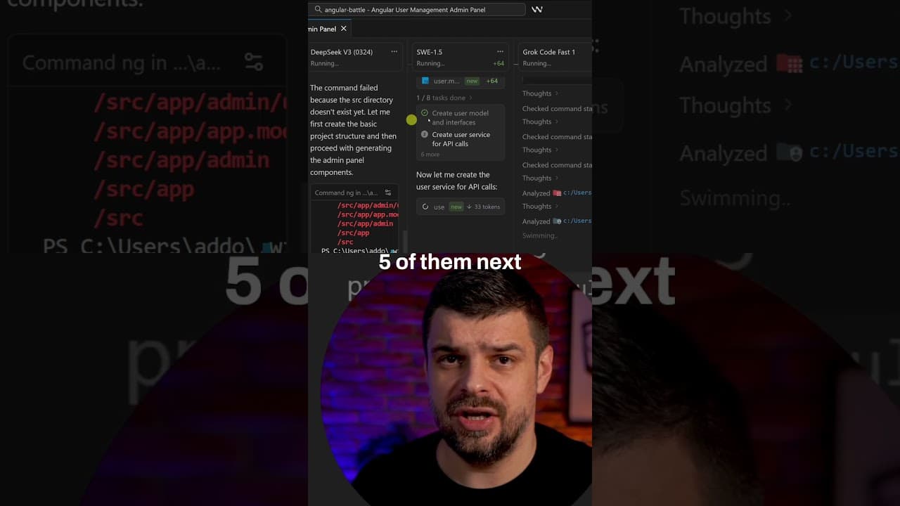 Running Multiple AI Models Side-by-Side Reveals Everything #ai #coding #tutorial