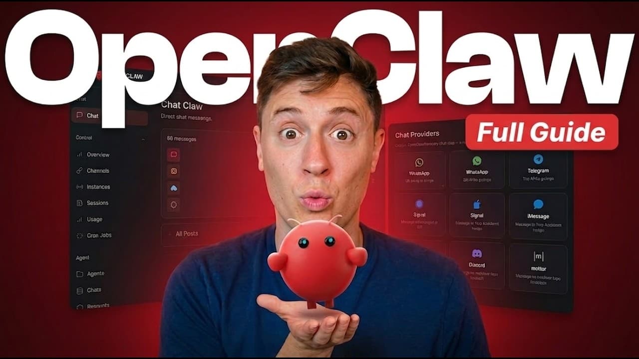 OpenClaw Full Tutorial: Set up your first AI employee!